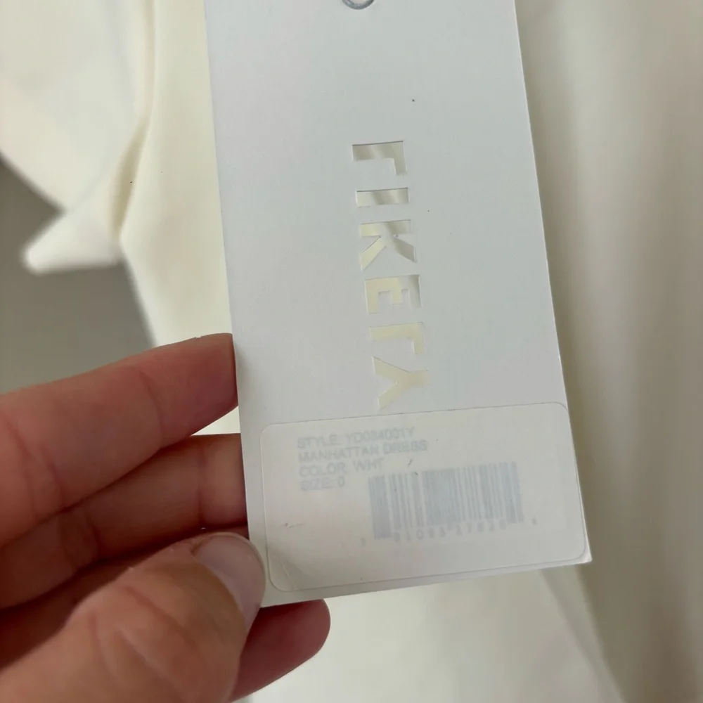 Likely Manhattan White Short Sleeve Mini Dress - Picture 7 of 8